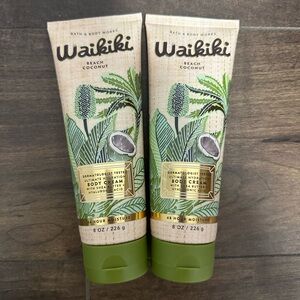 Bath & Body Works Waikiki Beach Coconut Body Cream - set of 2